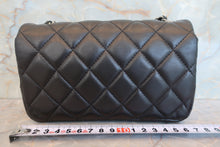 画像をギャラリービューアに読み込む, CHANEL/シャネル ミニマトラッセチェーンショルダーバッグ ラムスキン ブラック/シルバー金具 ショルダーバッグ 700090245
