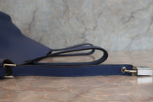 将图片加载到图库查看器，HERMES PICOTIN LOCK MM Clemence leather Blue brighton C刻印 Hand bag 600090243
