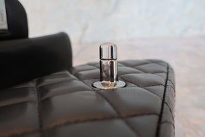 CHANEL/シャネル ミニマトラッセチェーンショルダーバッグ ラムスキン ブラック/シルバー金具 ショルダーバッグ 700090245