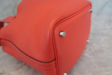 Load image into Gallery viewer, HERMES PICOTIN LOCK PM Clemence leather Capucine R Engraving Hand bag 600040109
