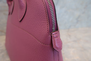 HERMES／エルメス ボリード27 シェーブル シクラメン □I刻印 ショルダーバッグ 700060250