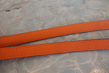 Load image into Gallery viewer, HERMES  EVELYNE TPM Epsom leather Orange □H Engraving Shoulder bag 800070010
