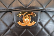 将图片加载到图库查看器，CHANEL/香奈儿 中号CF 单盖包 链条包 羊皮 Black/Gold hadware(黑色/金色金属) 肩背包 600070056
