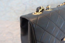 画像をギャラリービューアに読み込む, CHANEL/シャネル デカマトラッセシングルフラップチェーンショルダーバッグ ラムスキン ブラック/ゴールド金具 ショルダーバッグ 700080064
