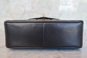 CHANEL/シャネル Vステッチチェーンショルダーバッグ ラムスキン ブラック/ゴールド金具 ショルダーバッグ 700090155