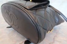 画像をギャラリービューアに読み込む, CHANEL/シャネル マトラッセチェーンリュック ラムスキン ブラック/ゴールド金具 リュック 700100224
