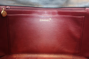 CHANEL/シャネル デカマトラッセシングルフラップチェーンショルダーバッグ ラムスキン ブラック/ゴールド金具 ショルダーバッグ 700080064