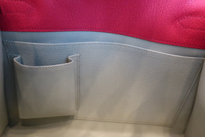 HERMES／エルメス ケリー28 パーソナルオーダー シェーブル ローズジャイプール/ベトン □Q刻印 ショルダーバッグ 700070136
