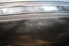 画像をギャラリービューアに読み込む, CHANEL/シャネル 復刻トート キャビアスキン ブラック/シルバー金具 トートバッグ 800070045
