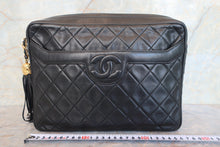 画像をギャラリービューアに読み込む, CHANEL/シャネル マトラッセフリンジチェーンショルダーバッグ ラムスキン ブラック/ゴールド金具 ショルダーバッグ 700090154
