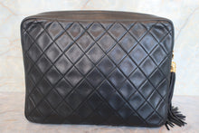 画像をギャラリービューアに読み込む, CHANEL/シャネル マトラッセフリンジチェーンショルダーバッグ ラムスキン ブラック/ゴールド金具 ショルダーバッグ 700090154
