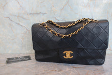 画像をギャラリービューアに読み込む, CHANEL/シャネル マトラッセＷフラップＷチェーンショルダーバッグ ブラック/ゴールド金具 ラムスキン ショルダーバッグ 800060048
