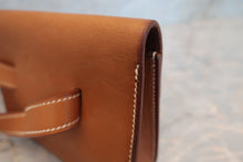 画像をギャラリービューアに読み込む, HERMES／エルメス ポシェットグリーン バレニア ゴールド 〇W刻印 ウエストポーチ 800010097
