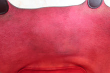 Load image into Gallery viewer, HERMES PICOTIN LOCK Eclat MM Clemence leather/Swift leather Framboise/Rouge sellier Z Engraving Hand bag 600100161
