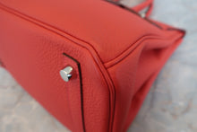 画像をギャラリービューアに読み込む, HERMES／エルメス バーキン30 トゴ ルージュトマト X刻印 ハンドバッグ 800020251
