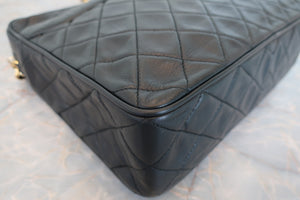 CHANEL/シャネル マトラッセフリンジチェーンショルダーバッグ ラムスキン ブラック/ゴールド金具 ショルダーバッグ 700090154