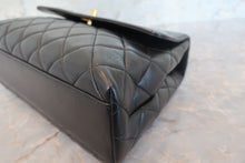 画像をギャラリービューアに読み込む, CHANEL/シャネル マトラッセ台形ハンドバッグ ラムスキン ブラック/ゴールド金具 ハンドバッグ 700110005
