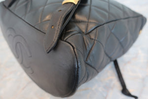 CHANEL/シャネル マトラッセチェーンリュック ラムスキン ブラック/ゴールド金具 リュック 700080140