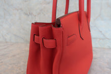 画像をギャラリービューアに読み込む, HERMES／エルメス バーキン30 トゴ ルージュトマト X刻印 ハンドバッグ 800020251

