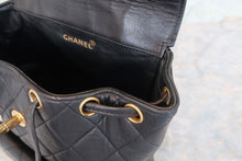 將圖片載入圖庫檢視器 CHANEL/シャネル マトラッセチェーンリュック ラムスキン ブラック/ゴールド金具 リュック 600080161
