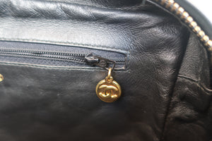 CHANEL/シャネル マトラッセフリンジチェーンショルダーバッグ ラムスキン ブラック/ゴールド金具 ショルダーバッグ 700090154