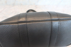 HERMES GARDEN PARTY TPM Negonda leather Black □N Engraving Tote bag 600040176