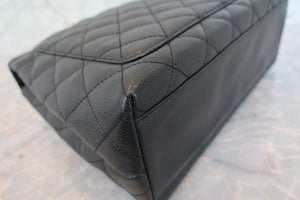 CHANEL/シャネル マトラッセ台形ハンドバッグ キャビアスキン ブラック/ゴールド金具 ハンドバッグ 700090161