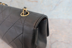 CHANEL/シャネル マトラッセチェーンショルダーバッグ ラムスキン ブラック/ゴールド金具 ショルダーバッグ 700080158