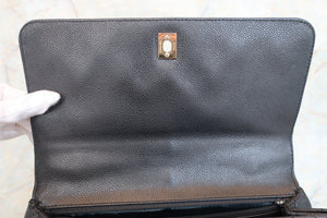 CHANEL/シャネル マトラッセ台形ハンドバッグ キャビアスキン ブラック/ゴールド金具 ハンドバッグ 700090161