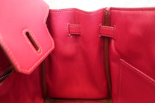 将图片加载到图库查看器，HERMES BIRKIN 25 Swift leather Ruby □N刻印 Hand bag 600090290
