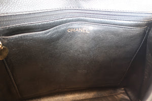 CHANEL/シャネル マトラッセ台形ハンドバッグ キャビアスキン ブラック/ゴールド金具 ハンドバッグ 700090161