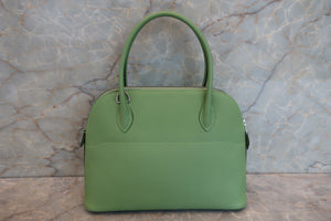 HERMES／エルメス ボリード27 ヴォーエプソン ヴェールクリケット Y刻印 ショルダーバッグ 700090192