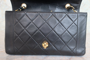 CHANEL/シャネル マトラッセチェーンショルダーバッグ ラムスキン ブラック/ゴールド金具 ショルダーバッグ 700080158