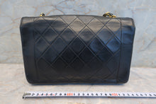 画像をギャラリービューアに読み込む, CHANEL/シャネル ダイアナマトラッセチェーンショルダーバッグ ラムスキン ブラック/ゴールド金具 ショルダーバッグ 800010107

