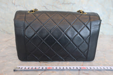 将图片加载到图库查看器，CHANEL/香奈儿 戴妃 CF 链条包 羊皮 Black/Gold hadware(黑色/金色金属) 肩背包 800030102
