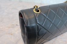 将图片加载到图库查看器，CHANEL/香奈儿 戴妃 CF 链条包 羊皮 Black/Gold hadware(黑色/金色金属) 肩背包 800030102
