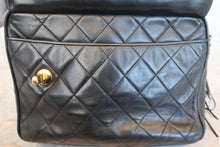 画像をギャラリービューアに読み込む, CHANEL/シャネル マトラッセフリンジチェーンショルダーバッグ ラムスキン ブラック/ゴールド金具 ショルダーバッグ 700100215
