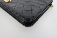 画像をギャラリービューアに読み込む, CHANEL/シャネル マトラッセプッシュロックチェーンショルダーバッグ ラムスキン ブラック/ゴールド金具 ショルダーバッグ 800090179
