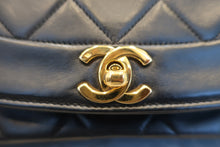 画像をギャラリービューアに読み込む, CHANEL/シャネル ダイアナマトラッセチェーンショルダーバッグ ラムスキン ブラック/ゴールド金具 ショルダーバッグ 800010107
