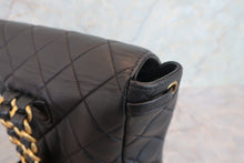 Load image into Gallery viewer, CHANEL Matelasse Chain back pack Lambskin Black/Gold hadware Back pack 700080135
