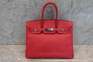 HERMES BIRKIN 35 Epsom leather Bougainvillier □N刻印 Hand bag 600090084