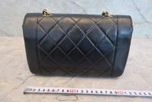 將圖片載入圖庫檢視器 CHANEL/シャネル ダイアナマトラッセチェーンショルダーバッグ ラムスキン ブラック/ゴールド金具 ショルダーバッグ 800020240
