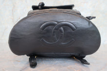 Load image into Gallery viewer, CHANEL Matelasse Chain back pack Lambskin Black/Gold hadware Back pack 700080135
