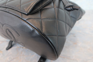 CHANEL/シャネル マトラッセチェーンリュック ラムスキン ブラック/ゴールド金具 リュック 700080135