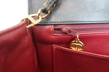 将图片加载到图库查看器，CHANEL/香奈儿 戴妃 CF 链条包 羊皮 Black/Gold hadware(黑色/金色金属) 肩背包 800030102
