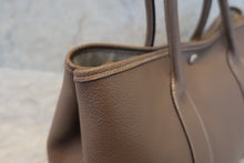 将图片加载到图库查看器，HERMES  GARDEN PARTY PM Negonda leather Etoupe gray □L刻印 Tote bag 600120194
