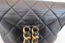 将图片加载到图库查看器，CHANEL/香奈儿 CF 链背包 羊皮 Black/Gold hadware(黑色/金色金属) 背包 700080135
