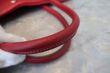 將圖片載入圖庫檢視器 HERMES／エルメス ガーデンパーティPM ネゴンダ ルージュ □L刻印 トートバッグ 800050127
