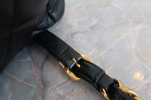CHANEL/シャネル マトラッセチェーンリュック ラムスキン ブラック/ゴールド金具 リュック 700080135
