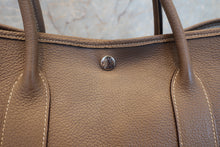 将图片加载到图库查看器，HERMES  GARDEN PARTY PM Negonda leather Etoupe gray □L刻印 Tote bag 600120194
